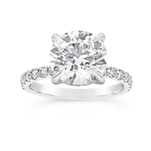New Brilliance Lab Grown Diamond Ring in 14K White Gold