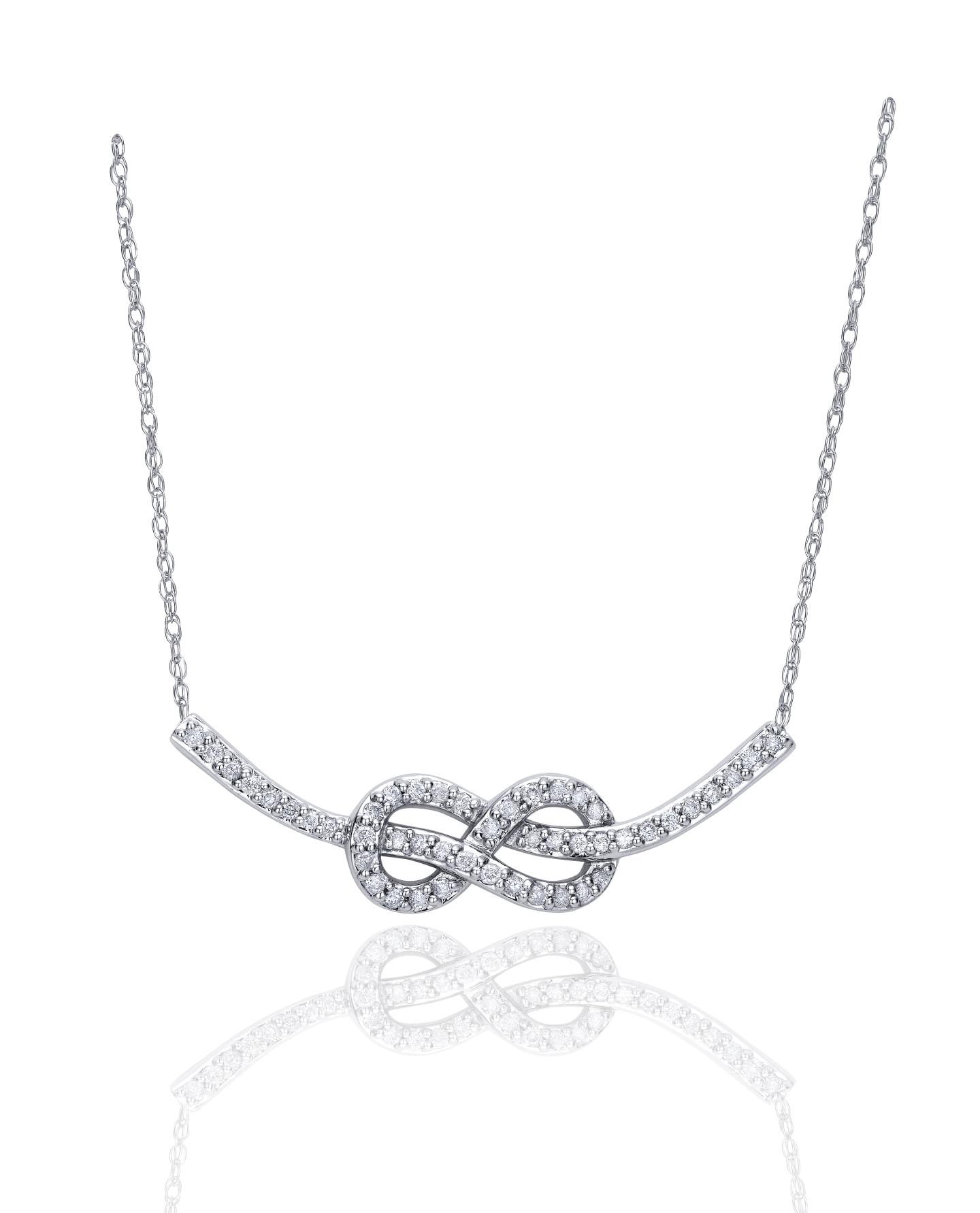 Diamond Infinity Necklace