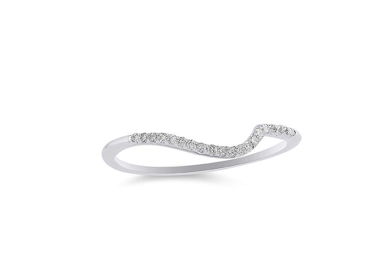 White Gold 0.50CTW Diamond Bridal Set