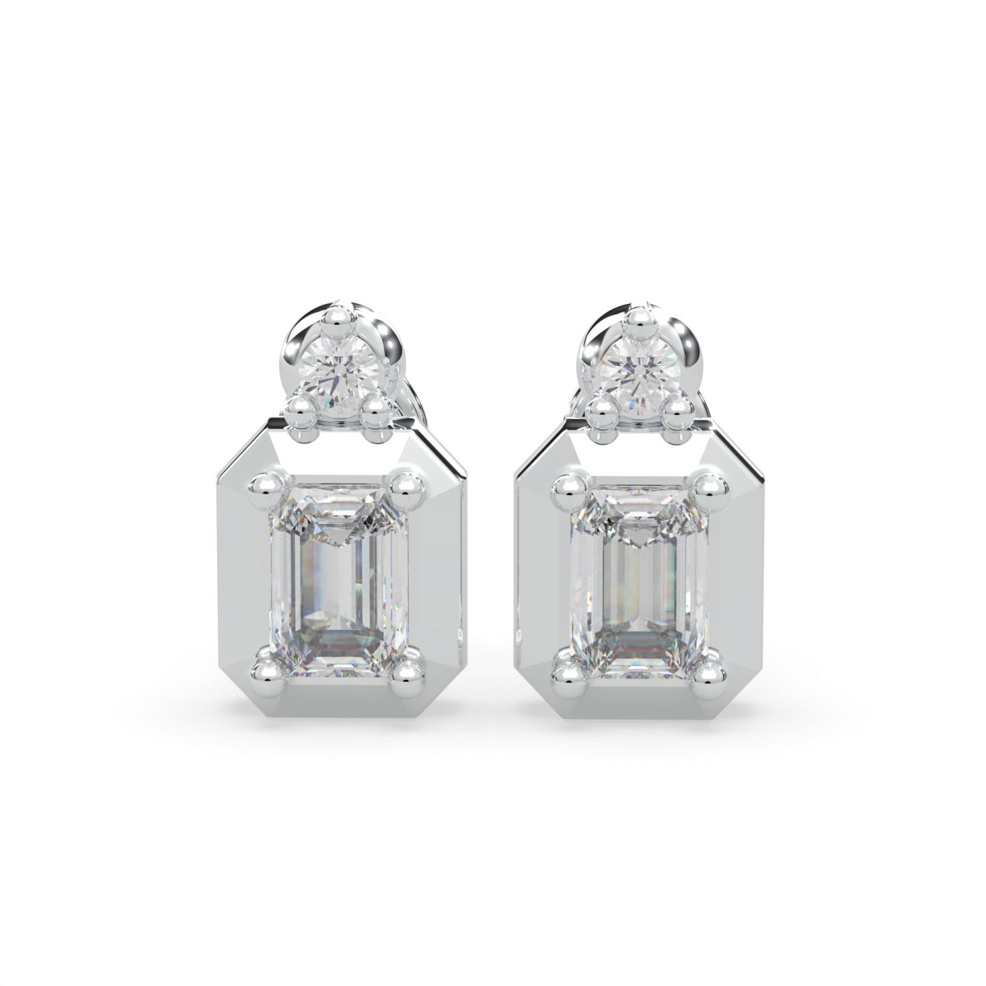 Lands Collection Modern Electrum Canadian 0.39CTW Diamond Fashion Stud Earrings