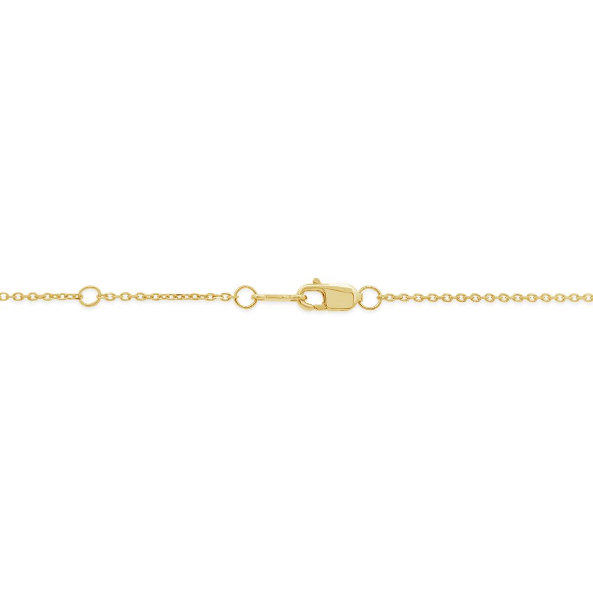 New Brilliance Lab Grown 0.45CTW Diamond Infinity Necklace in 10K Yellow Gold