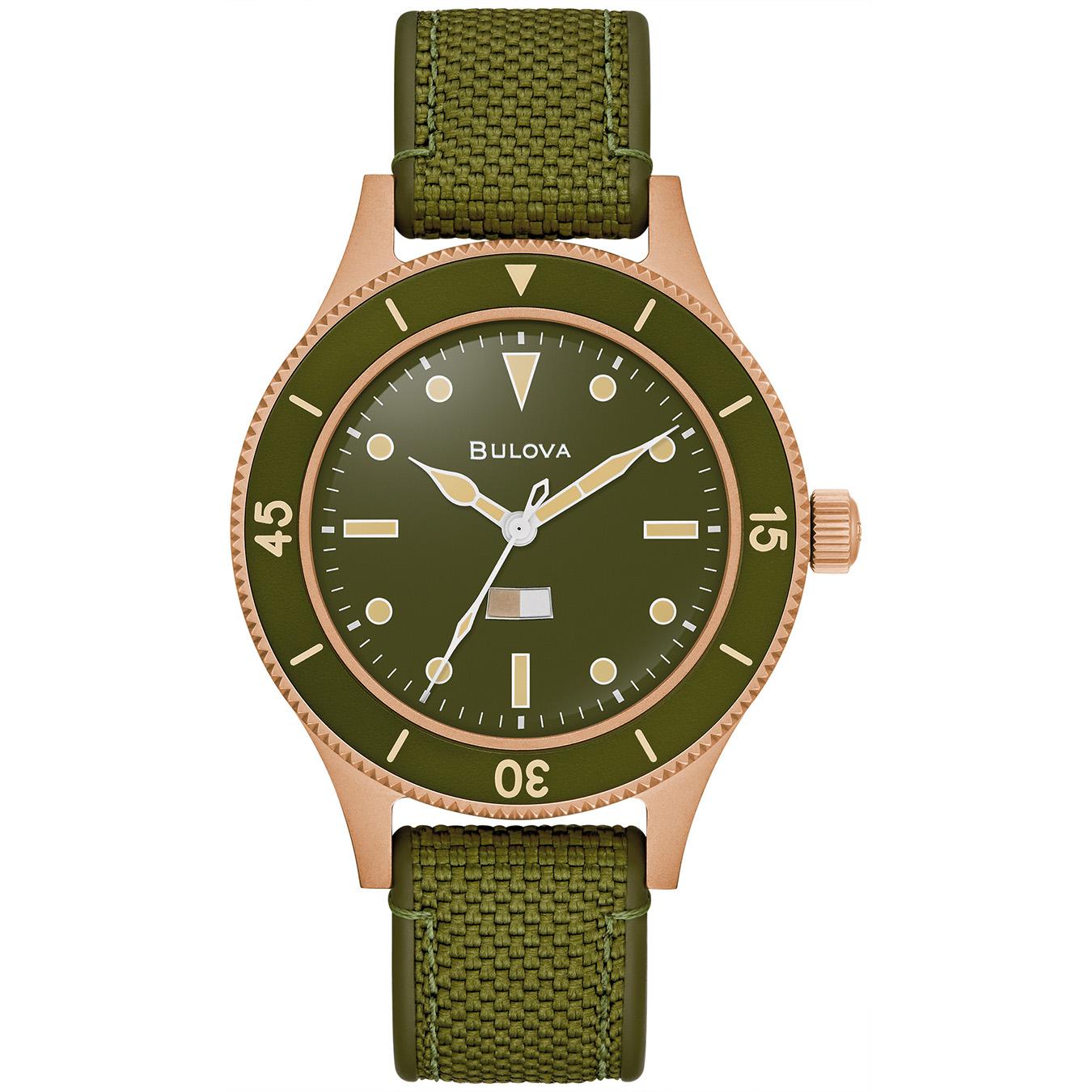 Bulova Men's Mil Ships Cusn8 Bronze/ Archive Series Watch