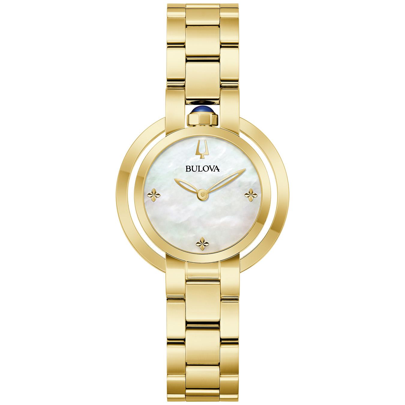 Bulova Ladies' Gold-Tone Rubaiyat Watch