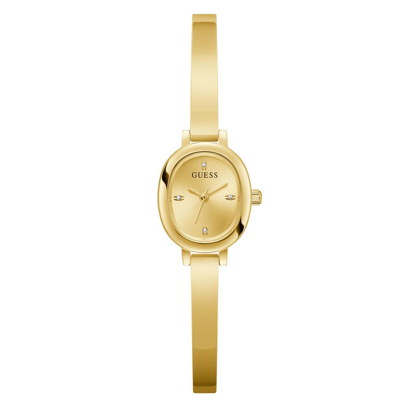 GUESS Ladies Gold Tone Analog Watch