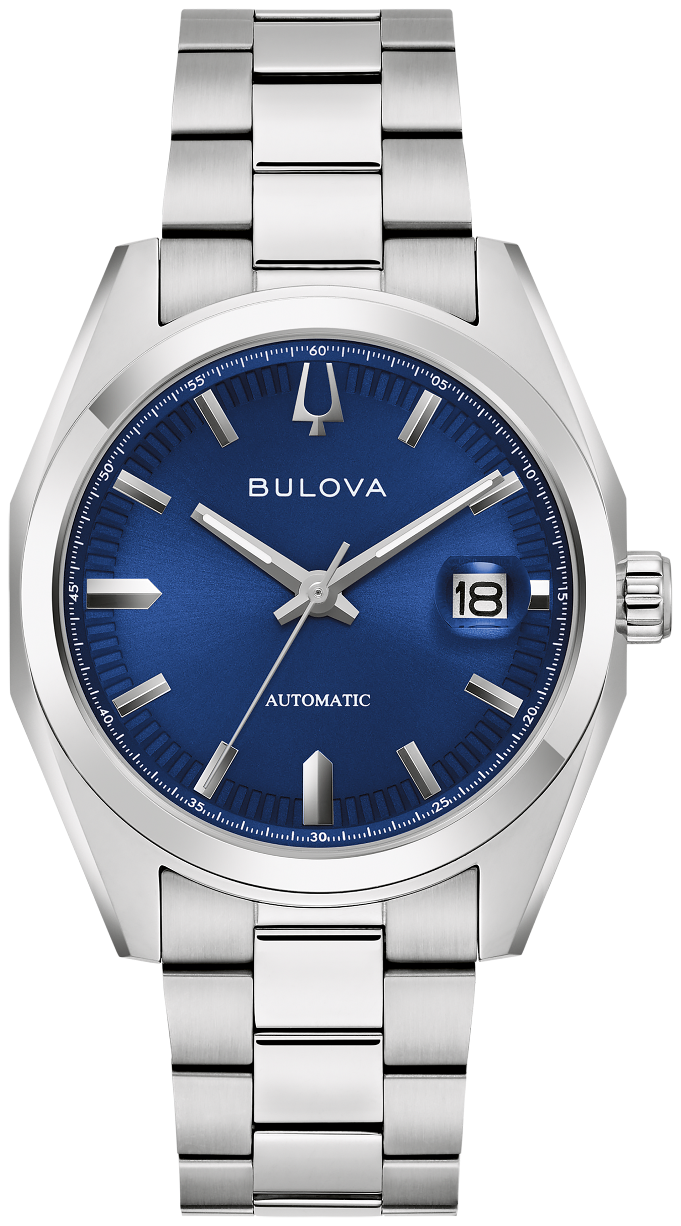 Bulova Men's Surveyor Blue Dial Automatic Watch