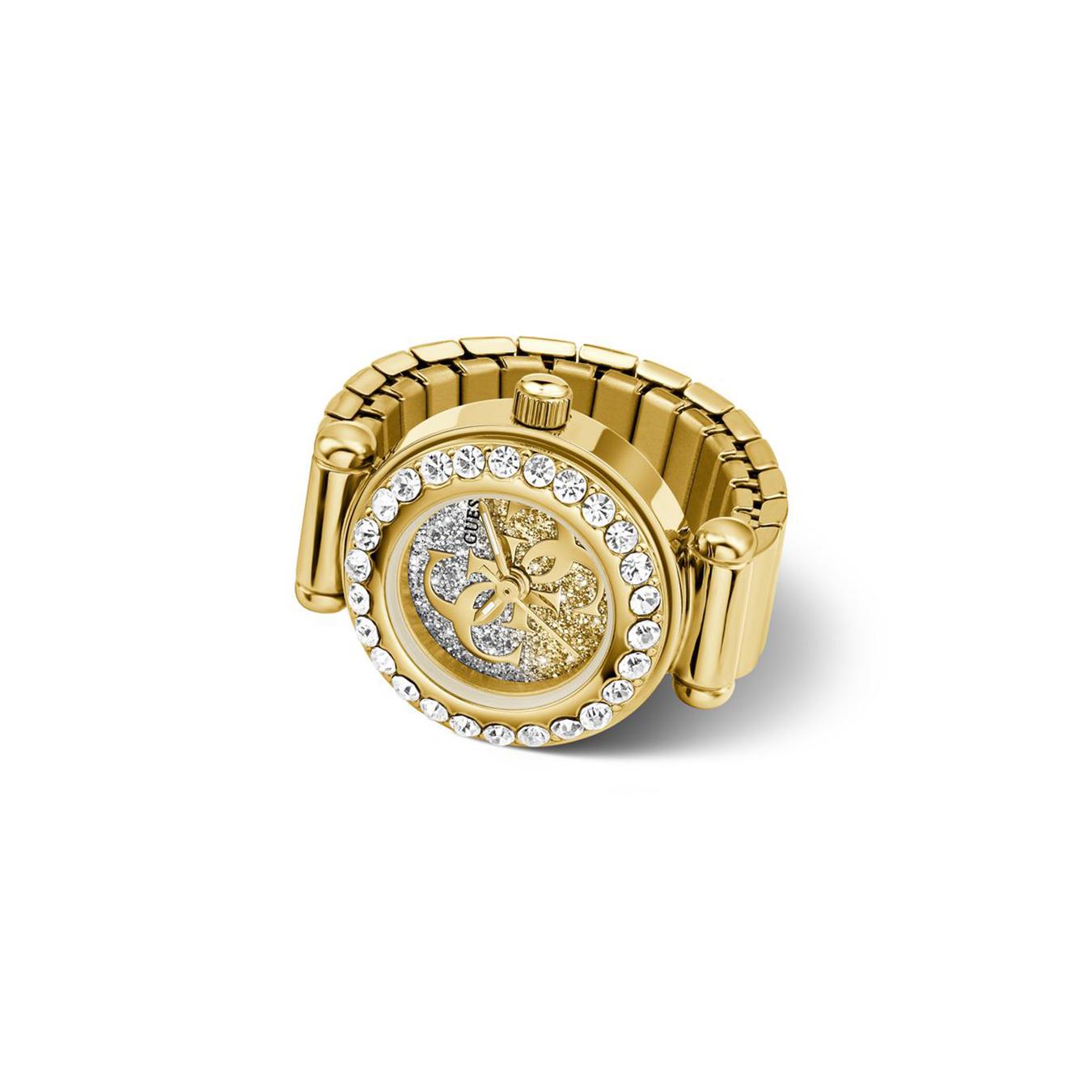 Guess Ladies Yellow Gold Tone Anna Watch
