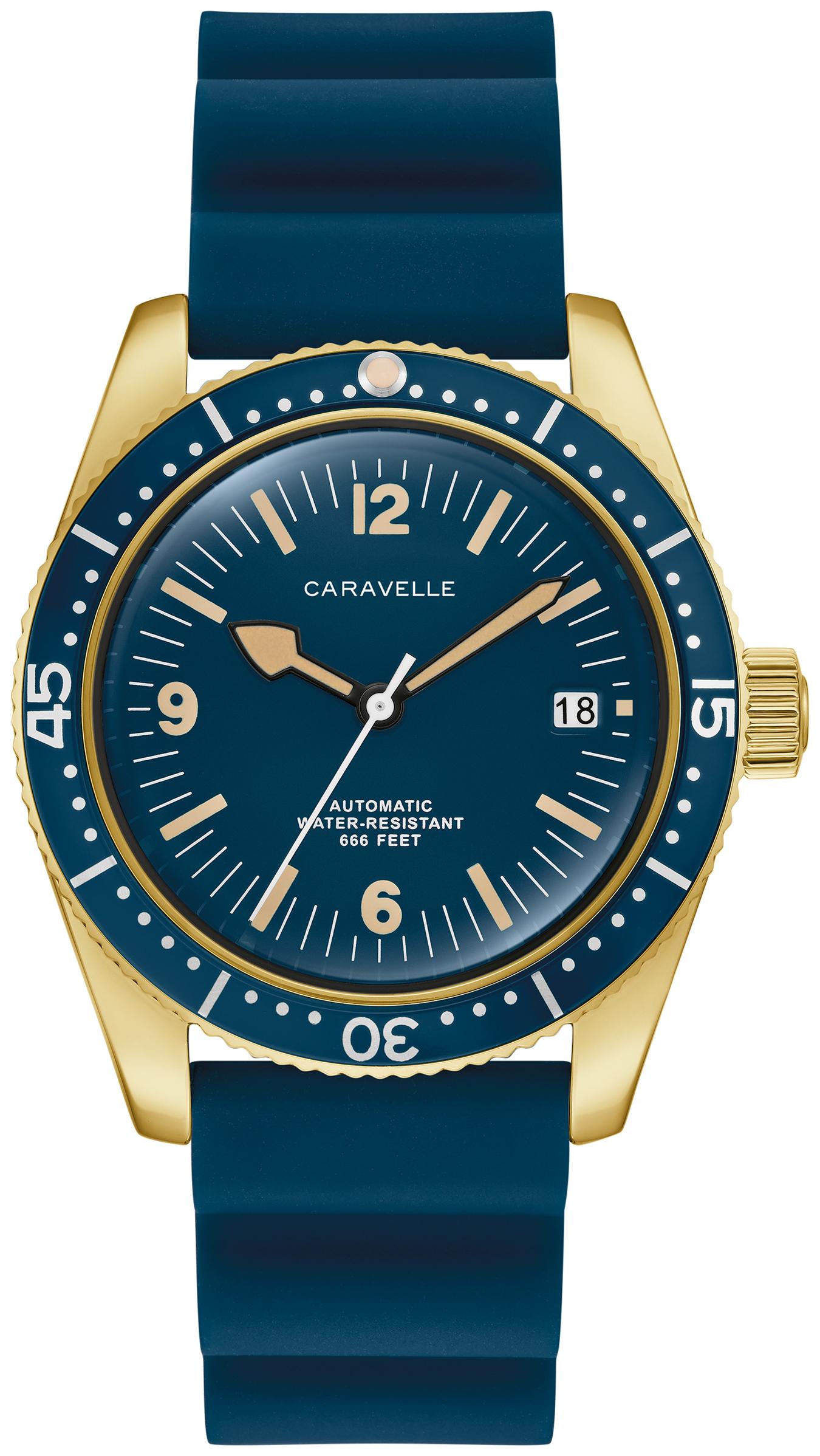 Caravelle Men's Sea Hunter Dial Watch