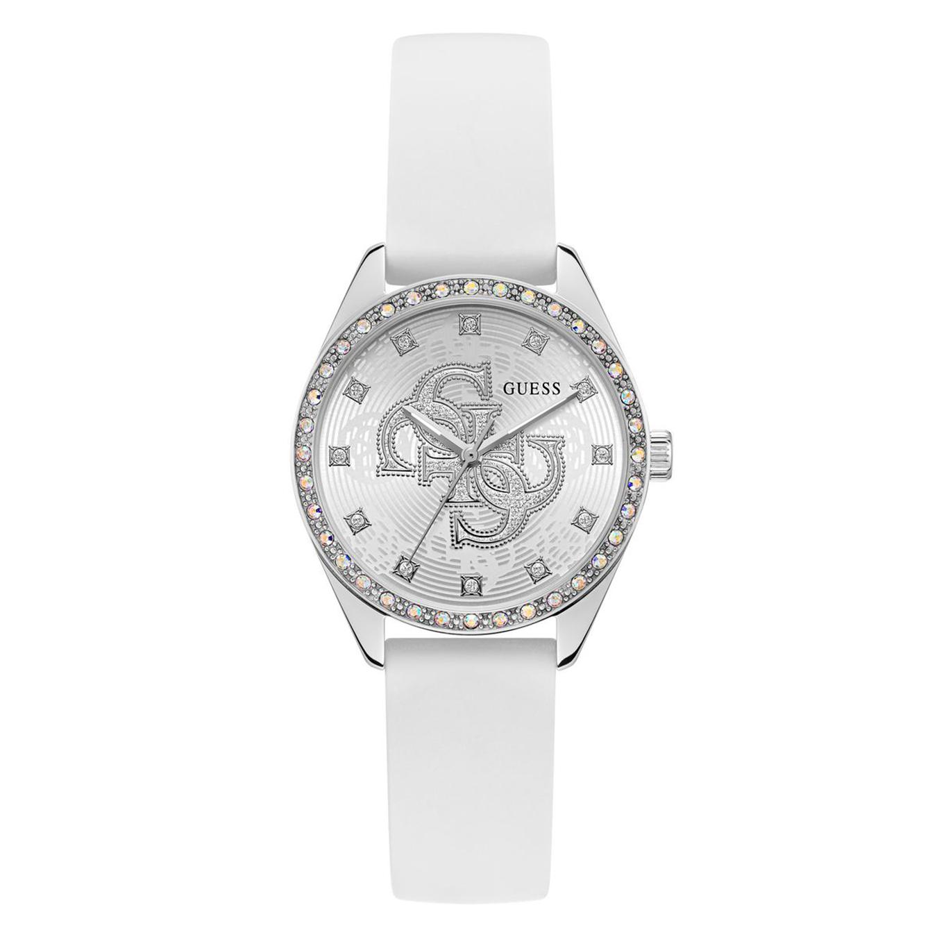 Guess Ladies Silver Tone Ava Watch