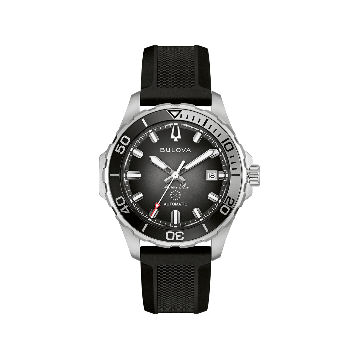 Bulova Men's Series B Black Dial Watch