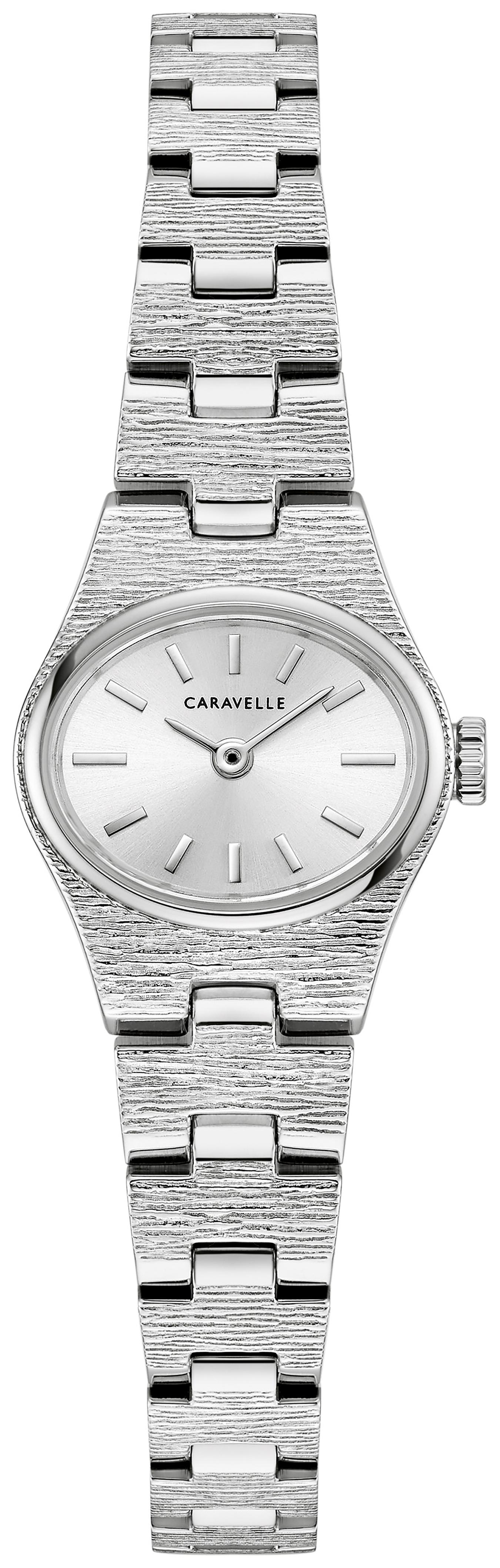 Caravelle Women's Classic Silver-White Dial Watch