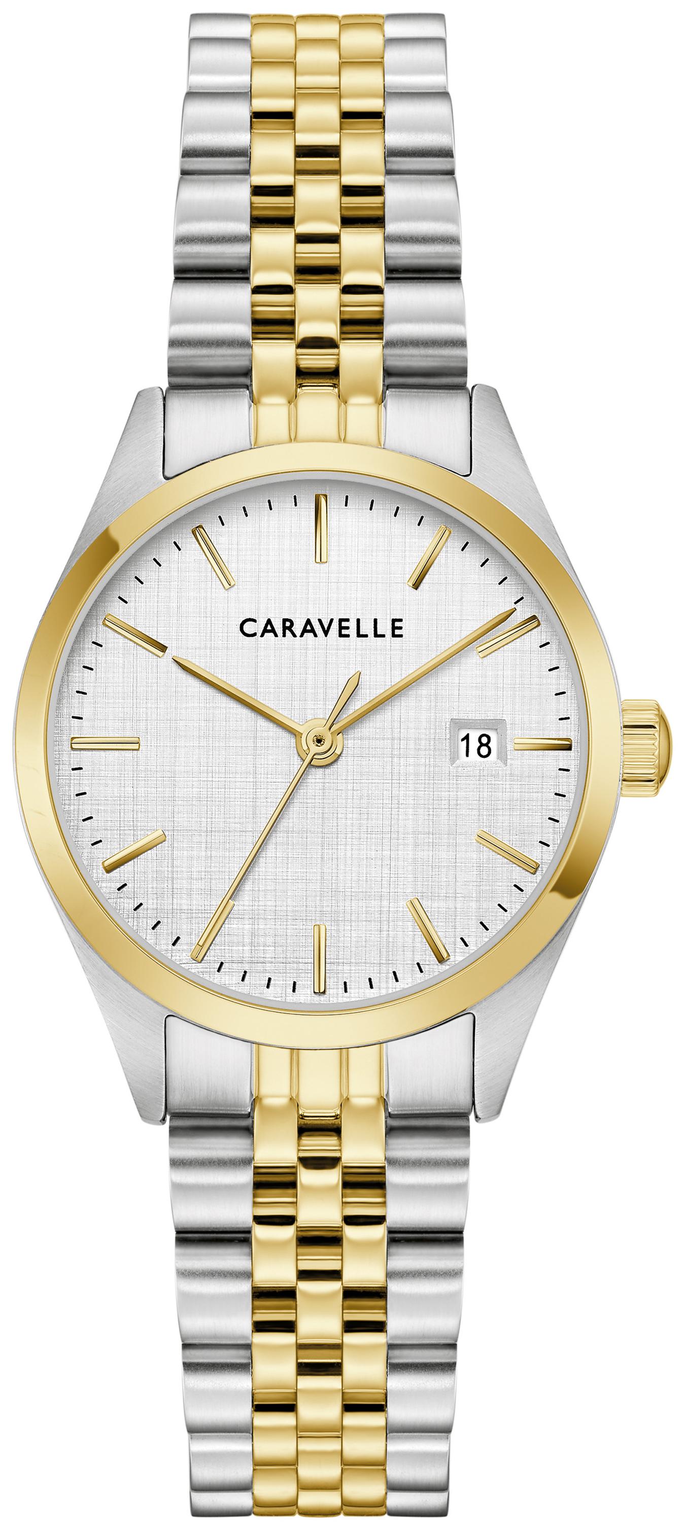 Caravelle Women's Dress Silver-White Dial Watch