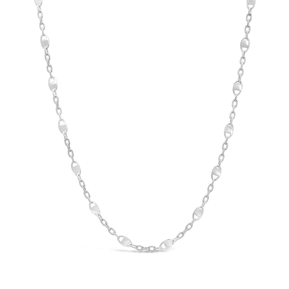 Sterling Silver 18" Confetti Link Chain