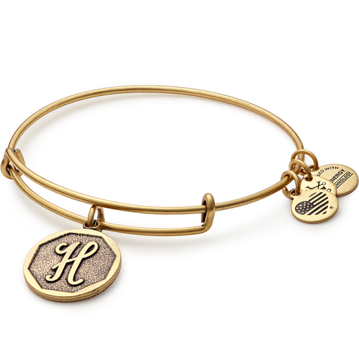 Alex and ani initial charm bracelet sale