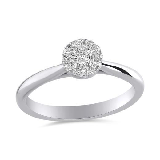 Glacier Fire Mystere 0.33CTW Canadian Diamond Bridal Ring