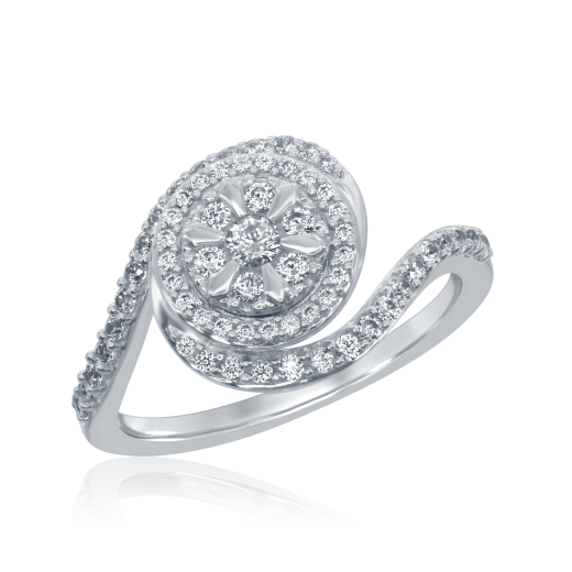Enchanted Disney Elsa 0.50CTW Ring