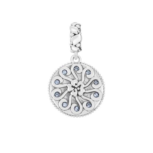 Chamilia Sterling Silver Antique Swirl Mom