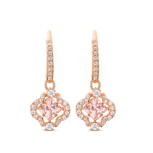 Swarovski Sparkling Dance Clover Pierced Earrings