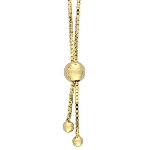 Julianna B Sterling Silver 0.24CTW Diamond Bolo Bracelet