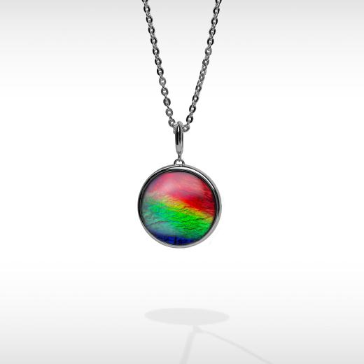 KORITE ORIGINS Sterling Silver Ammolite Pendant