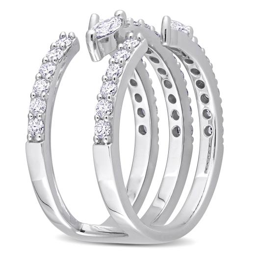 Julianna B 14K White Gold 1.00CTW Diamond Fashion Ring