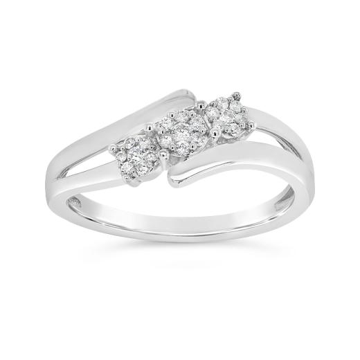 0.15CTW Diamond Fashion Ring in 10K White Gold