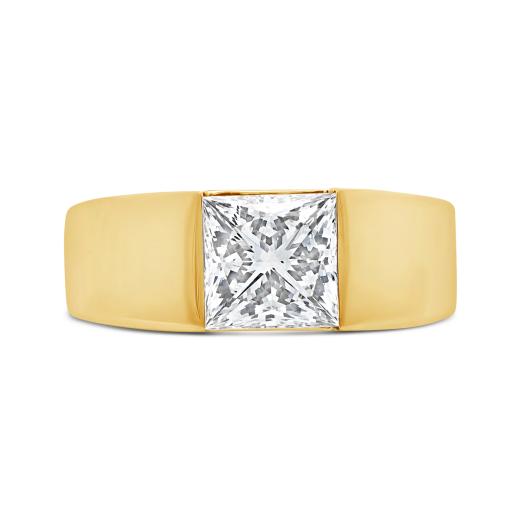 Charmed By Richard Calder Lab Grown 2.00CT Diamond Ring in 14K Yellow ...