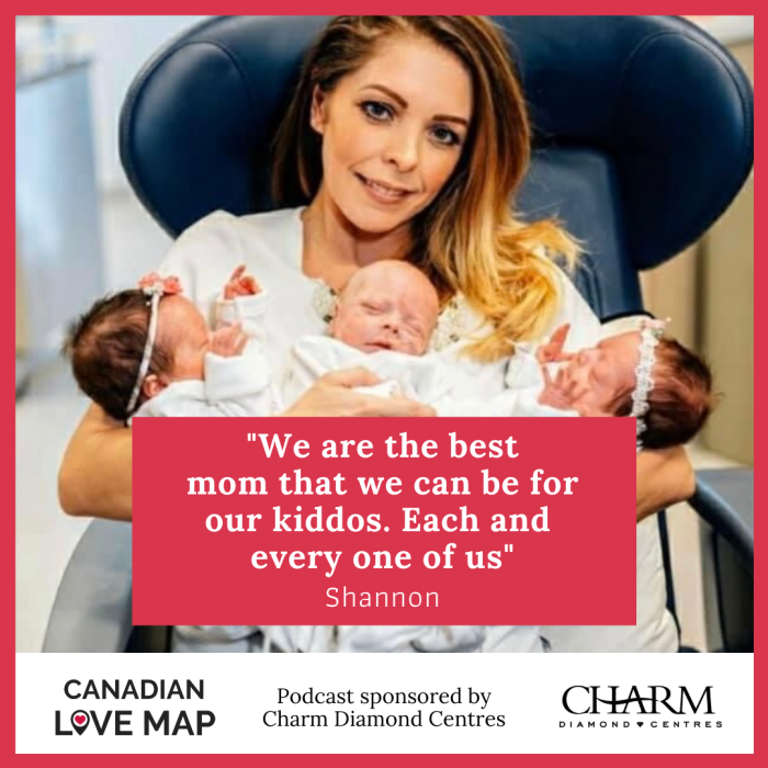 Canadian Love Map Podcast Season 2 - Shannon, Keon and The Triplets